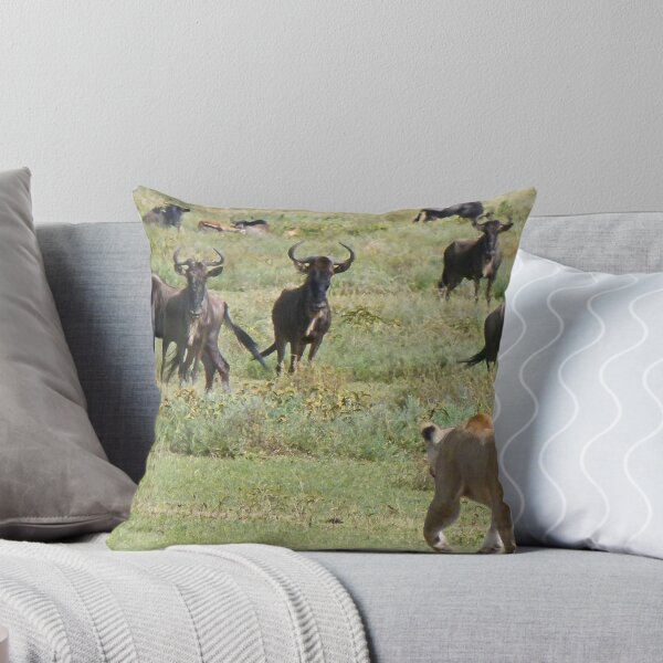 Item preview, Wildebeast for lunch designed and sold by Linda Sparks.