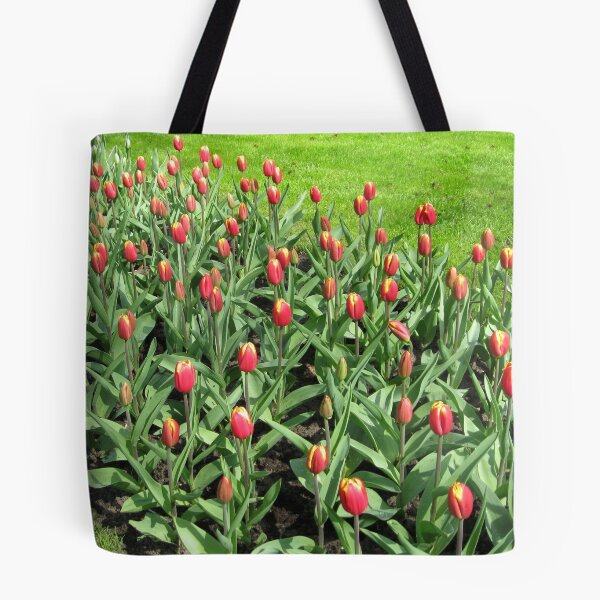 Item preview, Hotheads - Fiery Young Tulips in the Keukenhof Gardens designed and sold by Kathryn Jones.