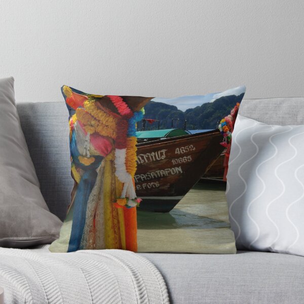 Item preview, Long Tailed Boats Phuket Thailand designed and sold by Bob Christopher.