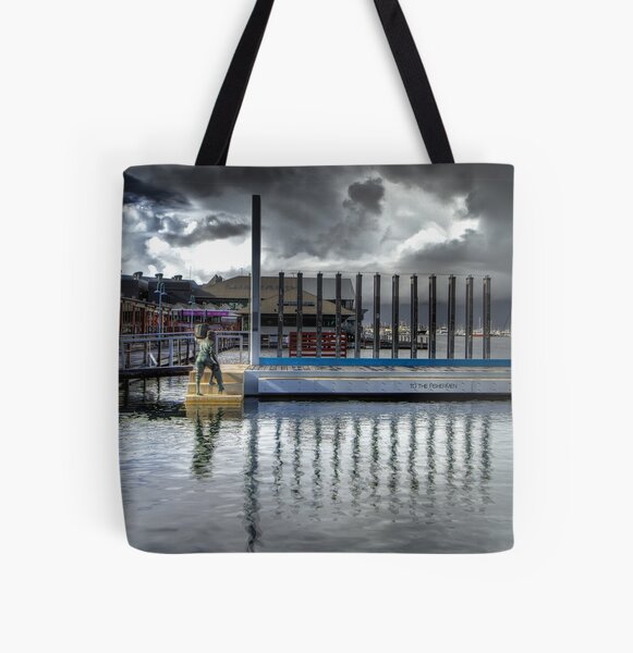 To The Fisherman - Fremantle WA All Over Print Tote Bag