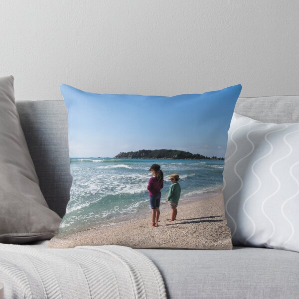 Item preview, children on the beach designed and sold by Anne Scantlebury.