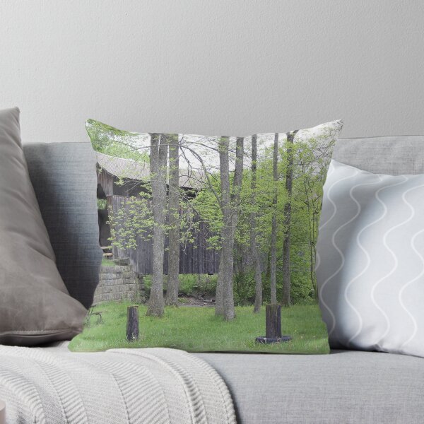 Item preview, KIdds Mill Covered Bridge designed and sold by Sandra Lee Woods.