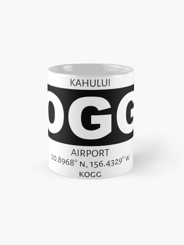 Alternate view of Kahului Airport OGG Mug