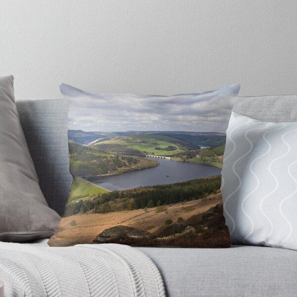 Item preview, Ladybower Reservoir from Bamford Edge designed and sold by Theresa Elvin.