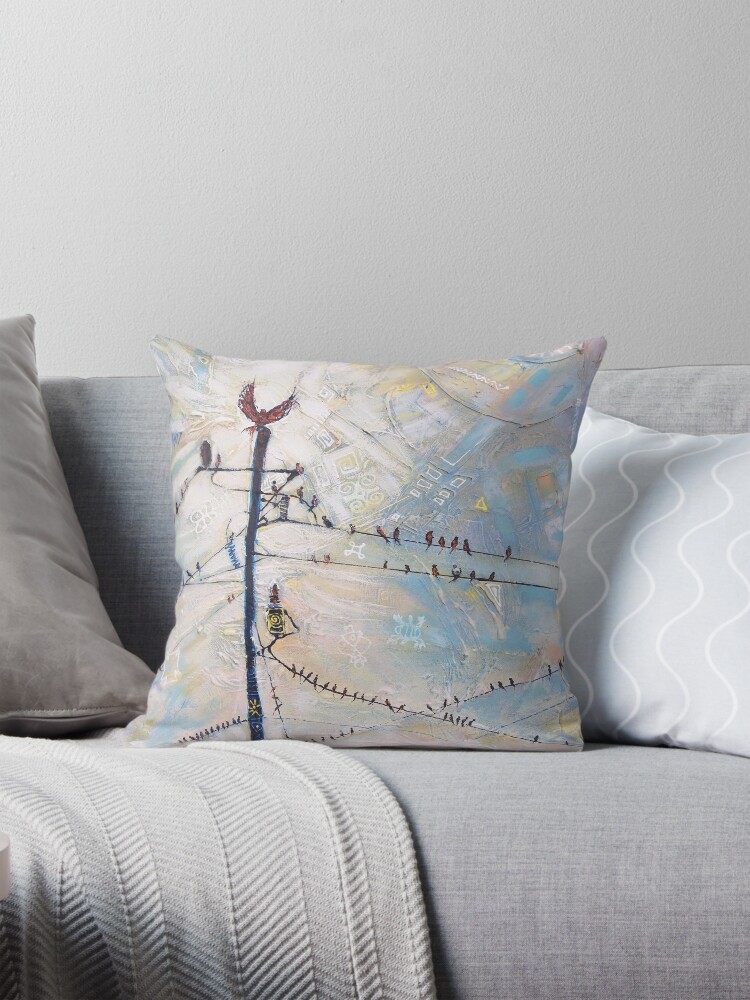 Thumbnail 1 of 4, Pillow, The Meeting Place designed and sold by edy4sure.