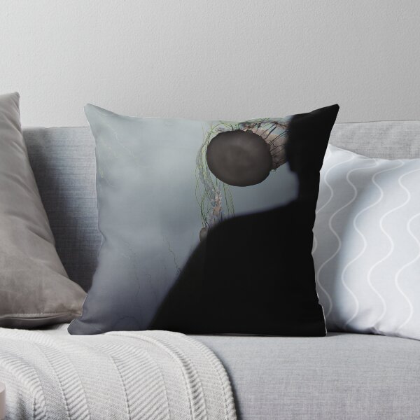 Jelly Head Throw Pillow