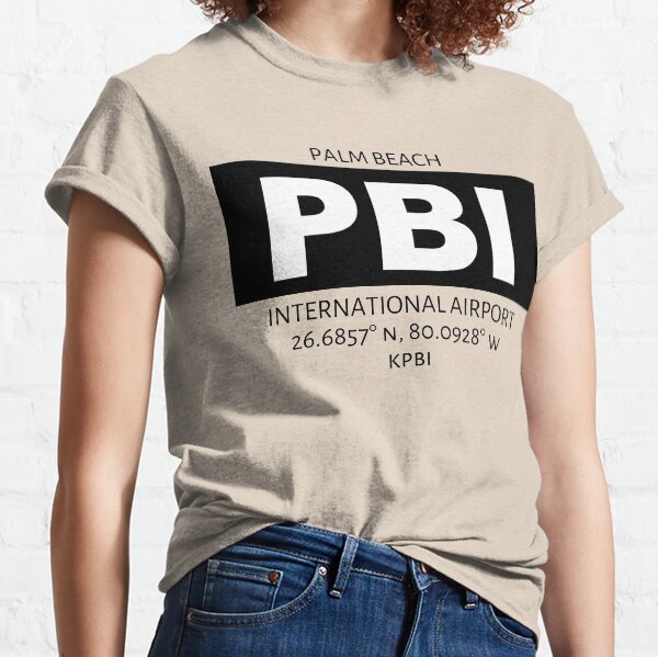 Palm Beach International Airport PBI Classic T-Shirt