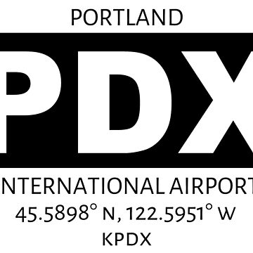 Artwork thumbnail, Portland International Airport PDX by AvGeekCentral