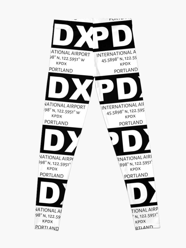 Alternate view of Portland International Airport PDX Leggings