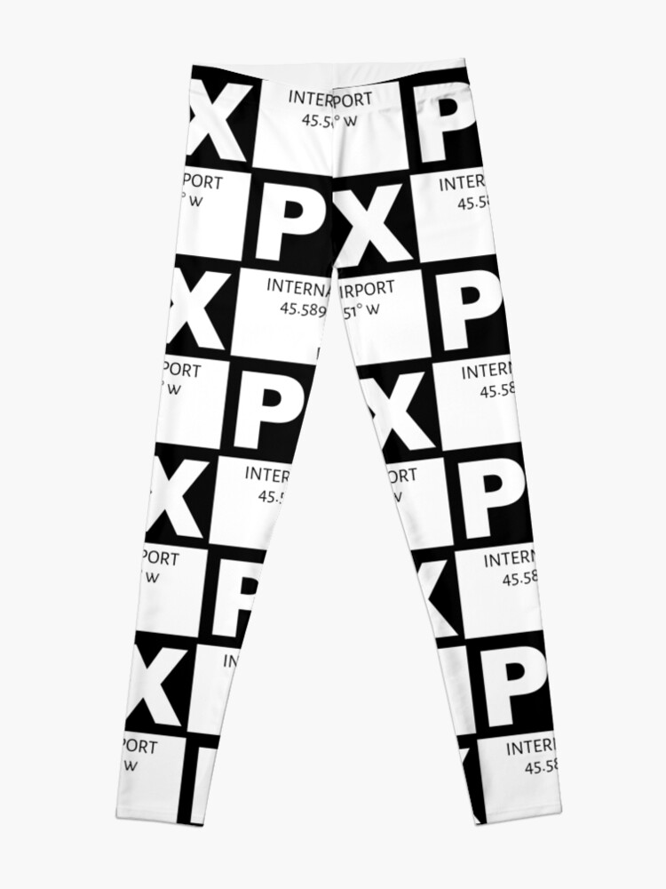 Alternate view of Portland International Airport PDX Leggings