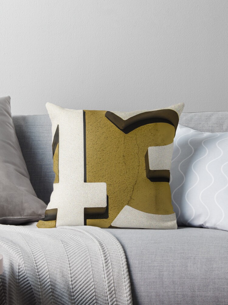 Item preview, Throw Pillow designed and sold by littleoldhag.