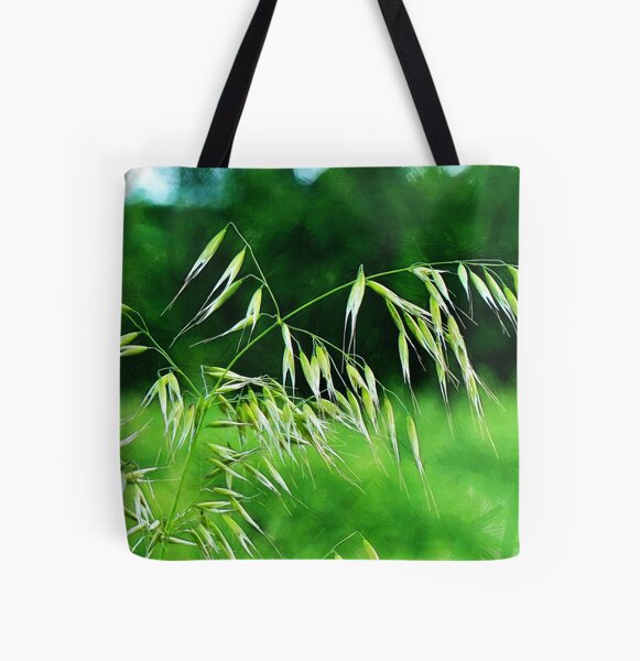 The Grass Seeds All Over Print Tote Bag