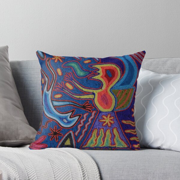 Artikelvorschau, Huichol Art: Yarn glewed on a wooden Panel; Hilo pegado en una Placa de Madera entworfen und verkauft von PtoVallartaMex.