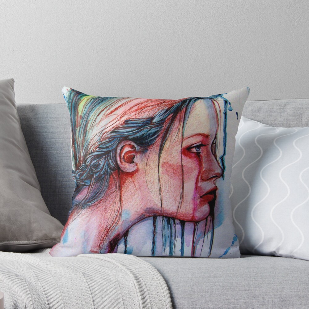 Item preview, Throw Pillow designed and sold by OlgaNoes.