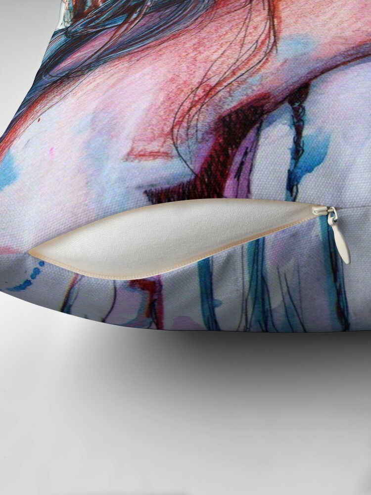 Thumbnail 2 of 4, Pillow, The Redemption of Agnes McFee (VIDEO IN DESCRIPTION!) designed and sold by OlgaNoes.