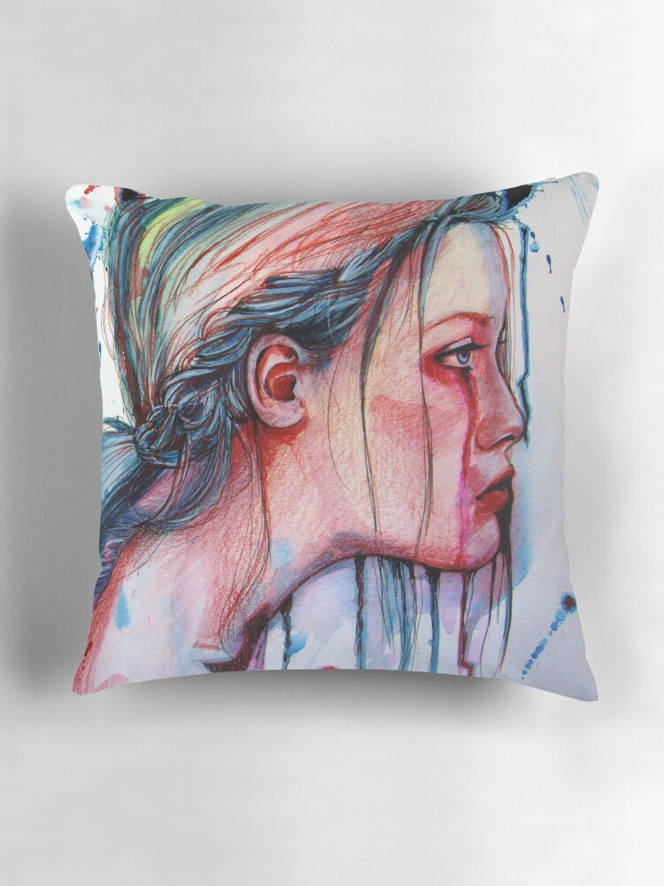 Thumbnail 3 of 4, Pillow, The Redemption of Agnes McFee (VIDEO IN DESCRIPTION!) designed and sold by OlgaNoes.
