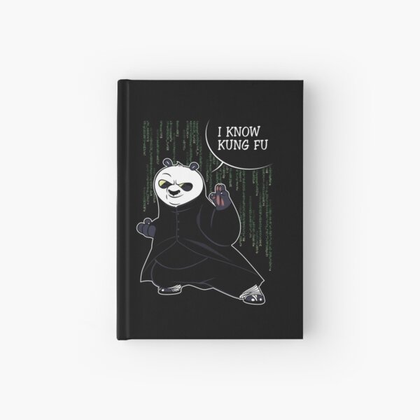 I Know Kung Fu Hardcover Journal