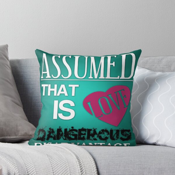 Item preview, Love is a Dangerous Disadvantage. designed and sold by KitsuneDesigns.