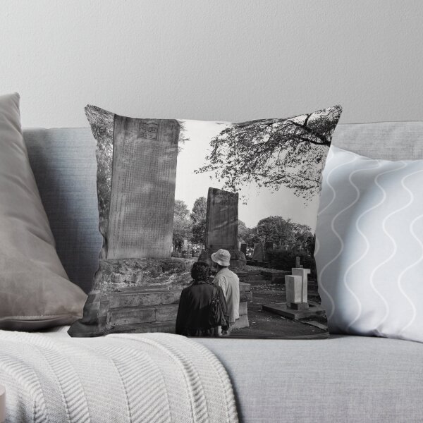A moment of reflection - Japan Throw Pillow