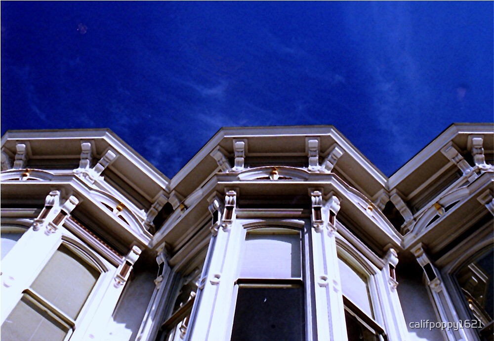 "row of victorian houses,Oakland,ca" by califpoppy1621 Redbubble