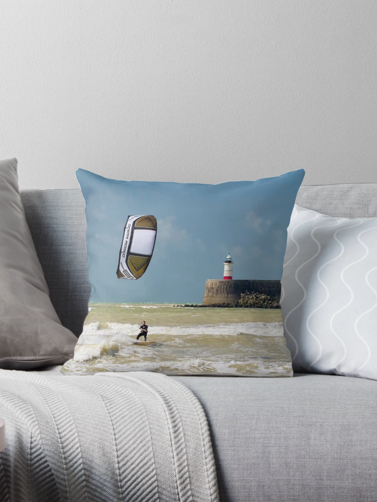 Thumbnail 1 of 4, Pillow, Ocean Rodeo designed and sold by TimKing.