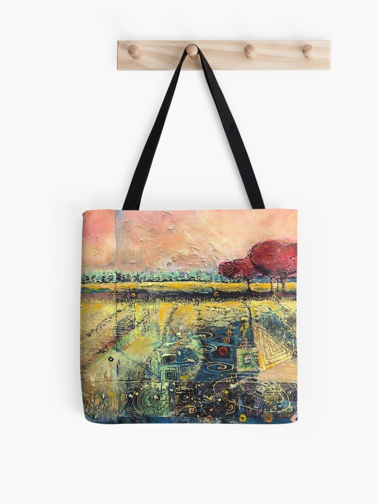 Thumbnail 1 of 2, Tote Bag, Spiral Filled Landscape designed and sold by edy4sure.