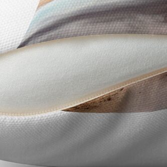 Alternate view of Line in the Sand Throw Pillow