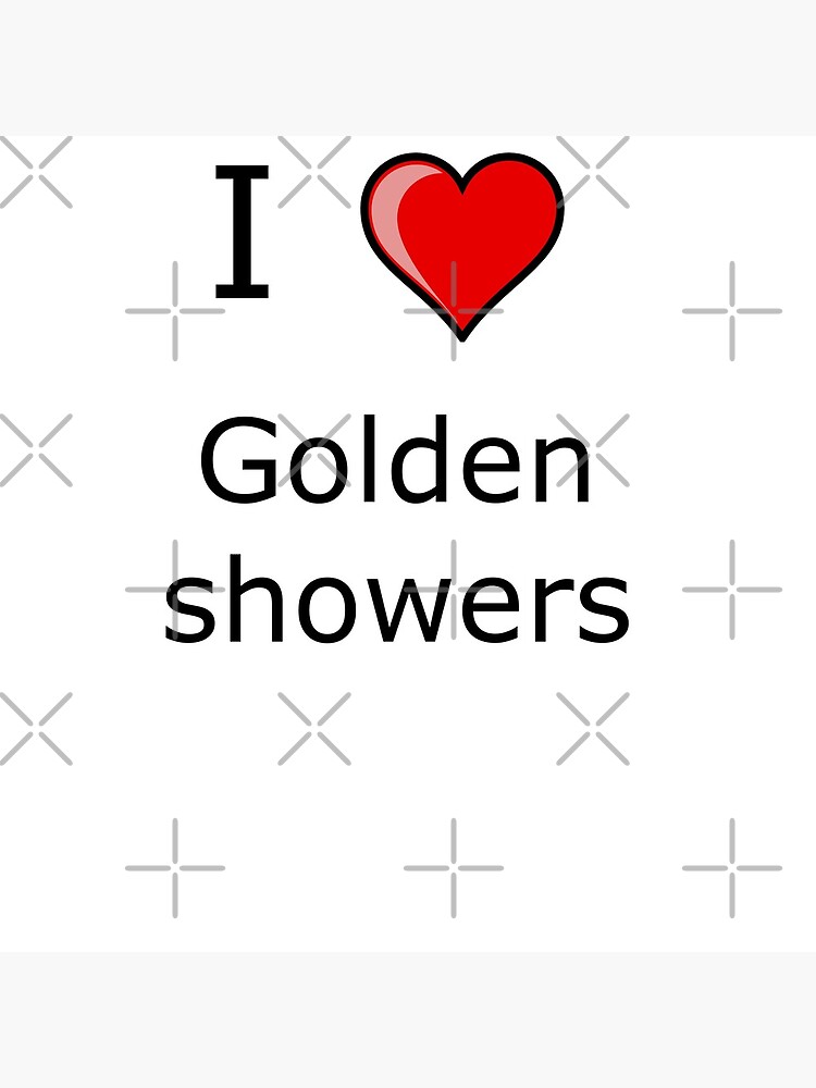 I Love Golden Showers Shirt Kinky Sex Throw Pillow By Tiaknight Redbubble 