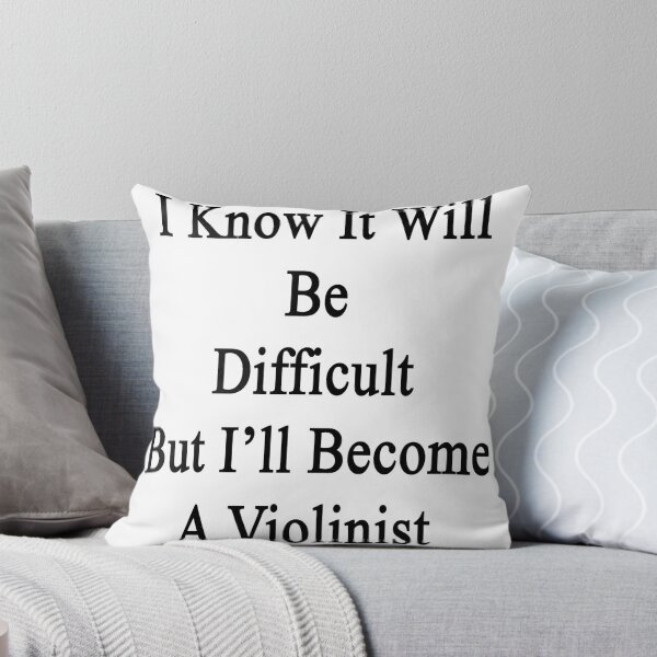 Item preview, I Know It Will Be Difficult But I'll Become A Violinist designed and sold by supernova23.