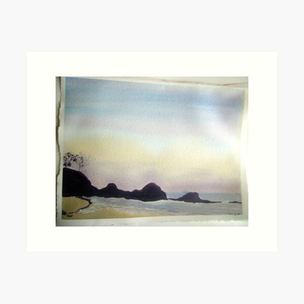 Item preview, daybreak at little waterloo bay,  designed and sold by taariqhassan.