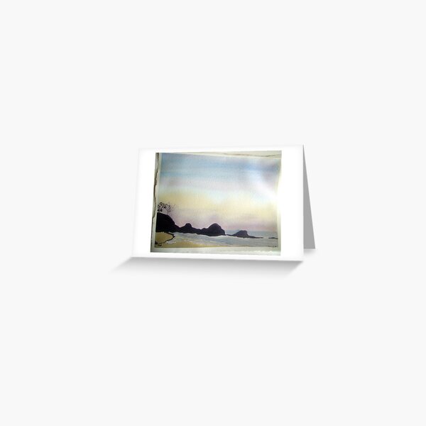 daybreak at little waterloo bay, Greeting Card