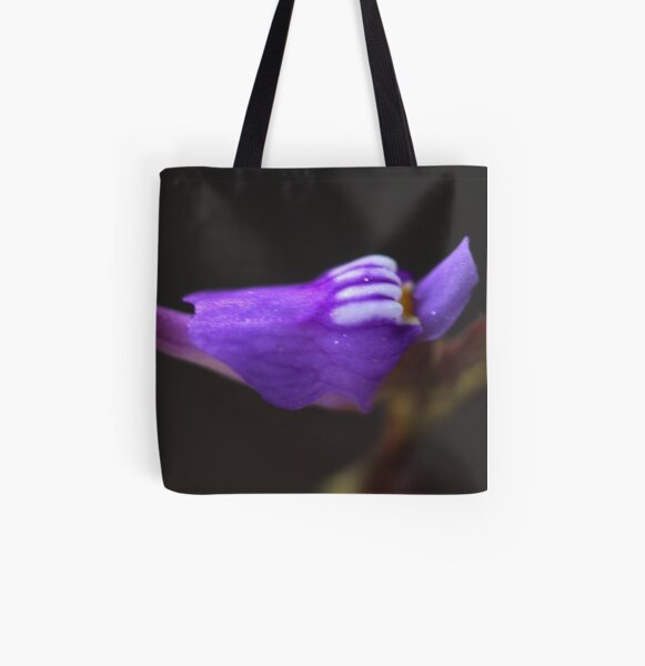 Utricularia caerulea All Over Print Tote Bag
