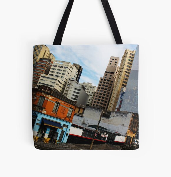 Sao Paulo All Over Print Tote Bag