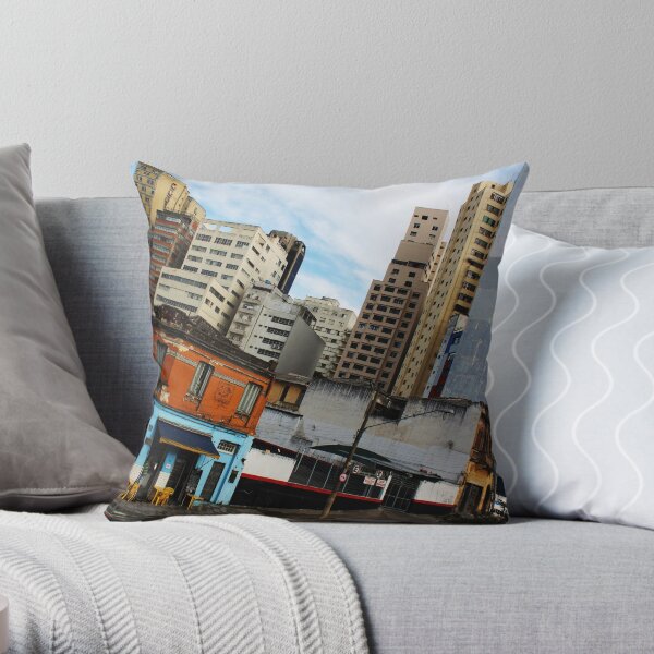 Sao Paulo Throw Pillow