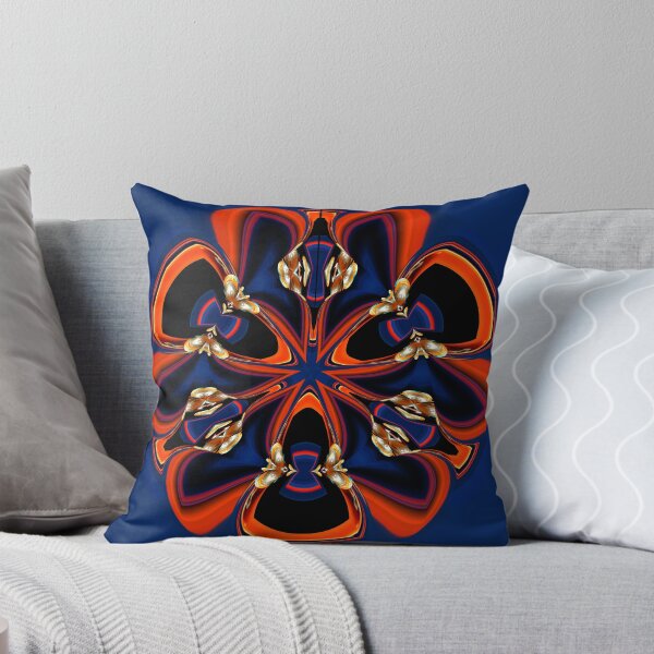 Item preview, an orange rosette with the waterdrops 001 designed and sold by Wieslaw Jan Syposz.