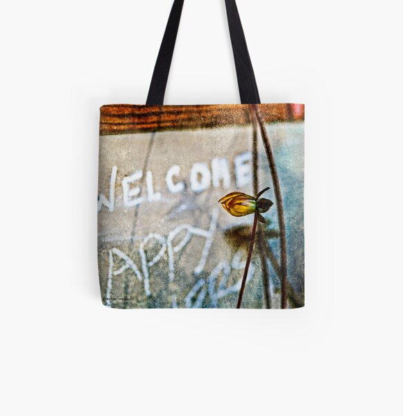 Welcome All Over Print Tote Bag