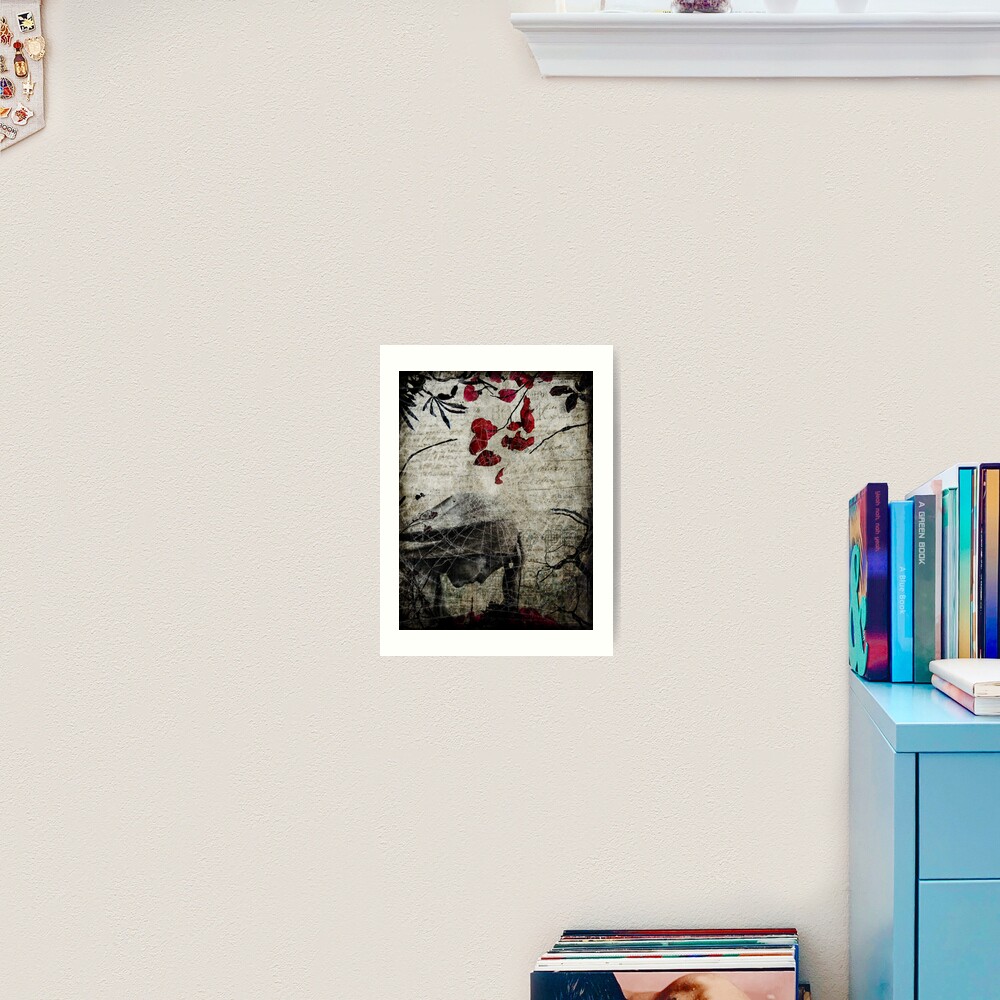 Rain of Rose Petals Art Print