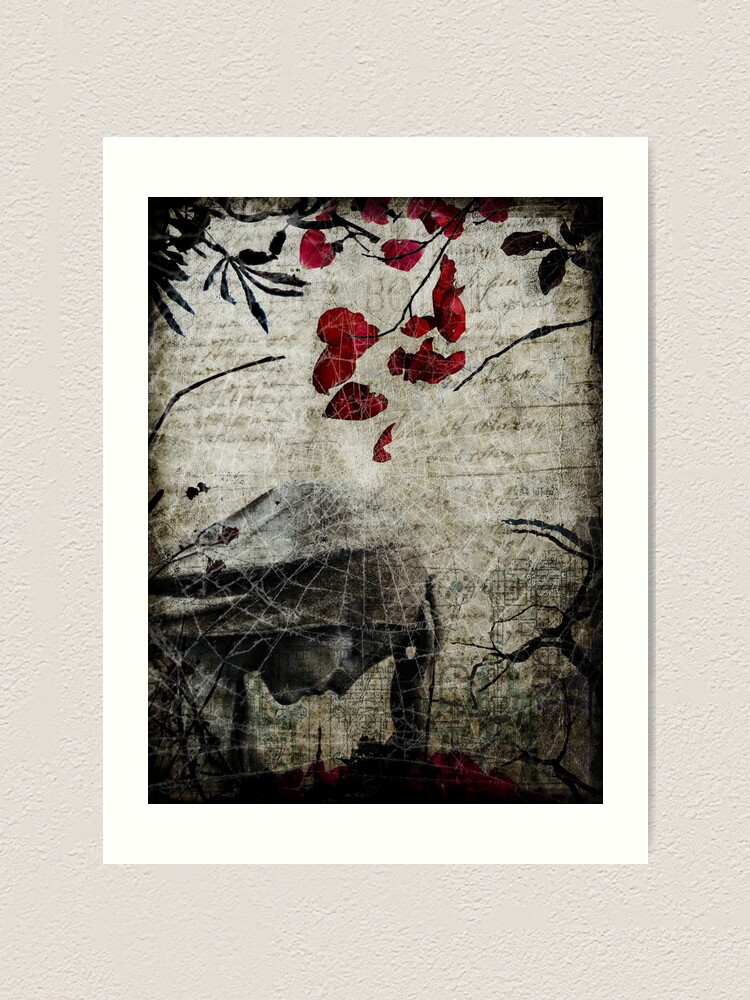 Alternate view of Rain of Rose Petals Art Print