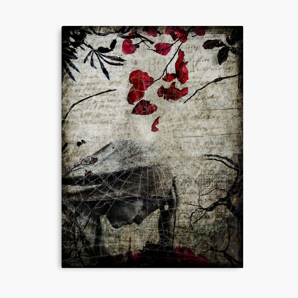 Rain of Rose Petals Canvas Print