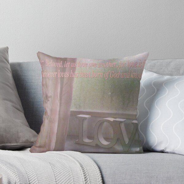 Item preview, 1 John 4:7 designed and sold by Kelly Rockett-Safford.