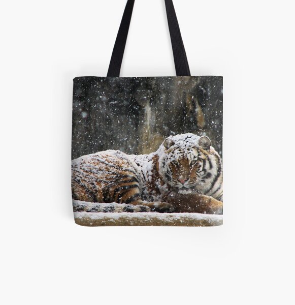 Blanket of Snow All Over Print Tote Bag