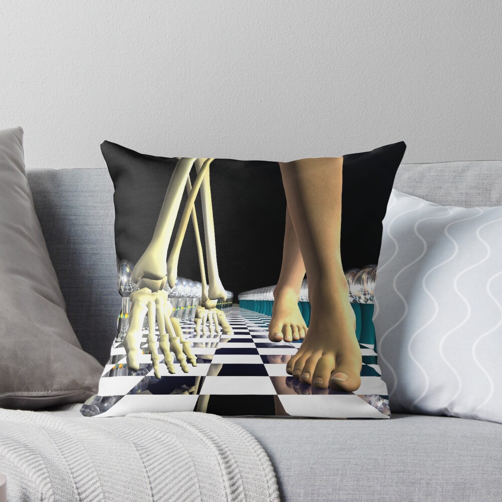 Item preview, Throw Pillow designed and sold by deviledham.