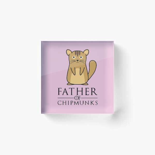 Item preview, Father of Chipmunks designed and sold by RatArt Designs.