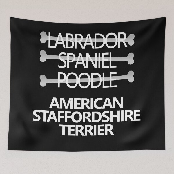 Item preview, American Staffordshire Terrier Dog Breed  Text design designed and sold by GetItGiftIt.