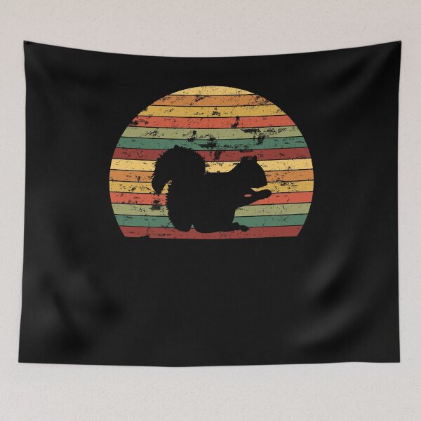 Item preview, Squirrel Silhouette Vintage Design designed and sold by Basti09.