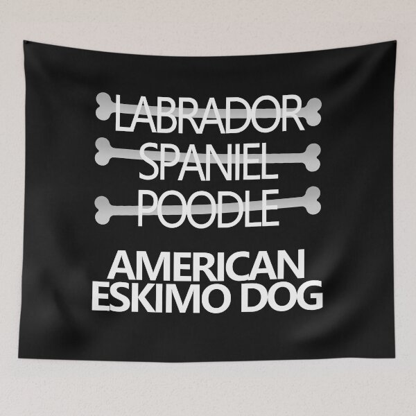 Item preview, American Eskimo Dog Breed  Text design designed and sold by GetItGiftIt.