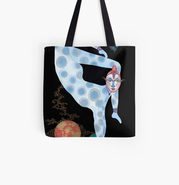 CDS4 Rhapsody in Blue All Over Print Tote Bag