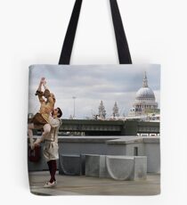 The Street Is A Stage Tote Bag