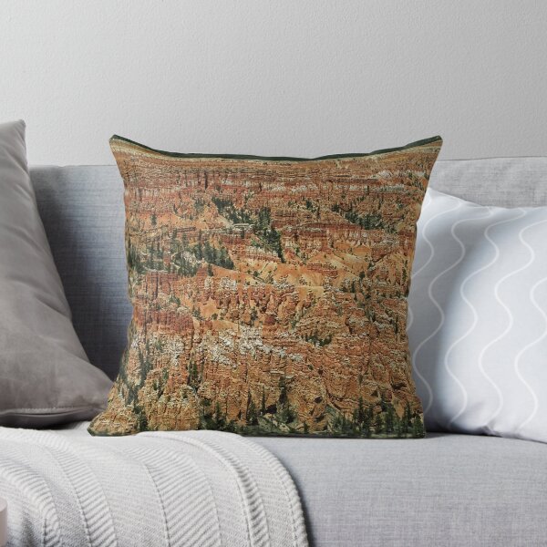 Hoodoos Throw Pillow