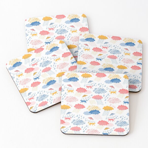 Item preview, Leopards Singing in the Rain designed and sold by Pinkdeer Designs.